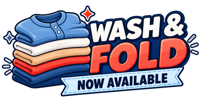 Wash & Fold — Now Available